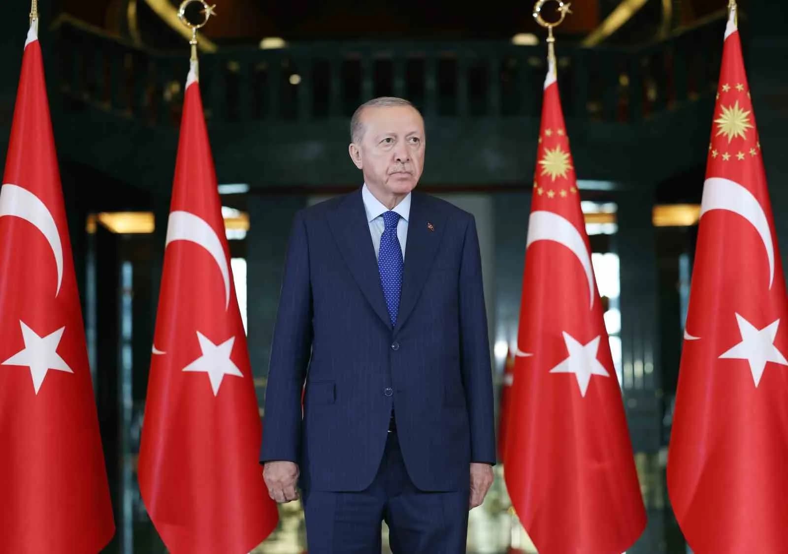 CUMHURBAŞKANI RECEP TAYYİP ERDOĞAN, BEŞTEPE MİLLET KONGRE VE KÜLTÜR MERKEZİ'NDE DÜZENLENEN 30 AĞUSTOS ZAFER BAYRAMI ÖZEL PROGRAMINA KATILDI.
