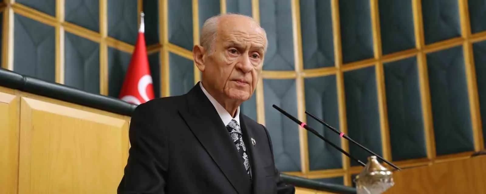 MİLLİYETÇİ HAREKET PARTİSİ GENEL BAŞKANI DEVLET BAHÇELİ, "BÖLGESEL BARIŞ VE GÜVENLİĞİ TEHDİT EDEN SALDIRGAN POLİTİKALARI KARŞISINDA İSRAİL’İN ULUSLARARASI HUKUK ÇERÇEVESİNDE ETKİSİZLEŞTİRİLMESİ, ERTELENEMEZ BİR ZORUNLULUK HALİNE GELMİŞTİR" DEDİ.