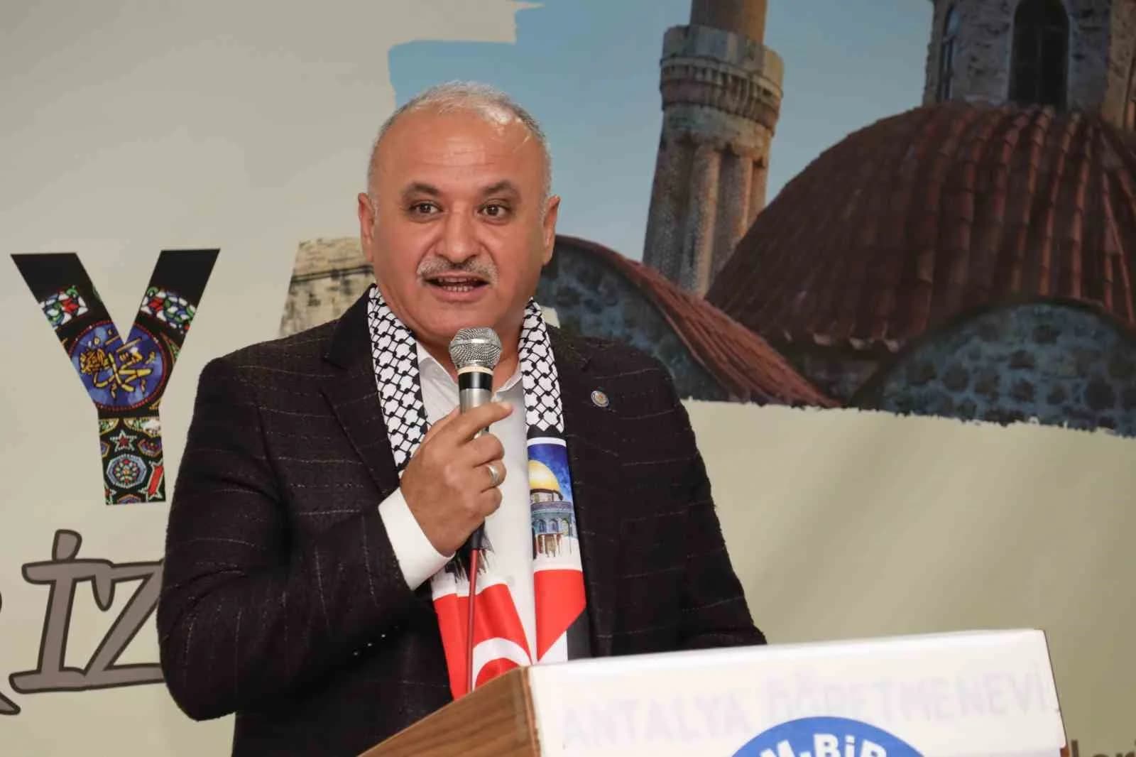 MEMUR-SEN ANTALYA TEMSİLCİSİ VE EĞİTİM-BİR-SEN ANTALYA ŞUBE BAŞKANI EYÜP BÜLENT MİRAN, İSRAİL BAŞBAKANI BİNYAMİN NETANYAHU'NUN CUMHURBAŞKANI RECEP TAYYİP ERDOĞAN VE TÜRKİYE CUMHURİYETİ'NE YÖNELİK AÇIKLAMALARINA SERT TEPKİ GÖSTERDİ.