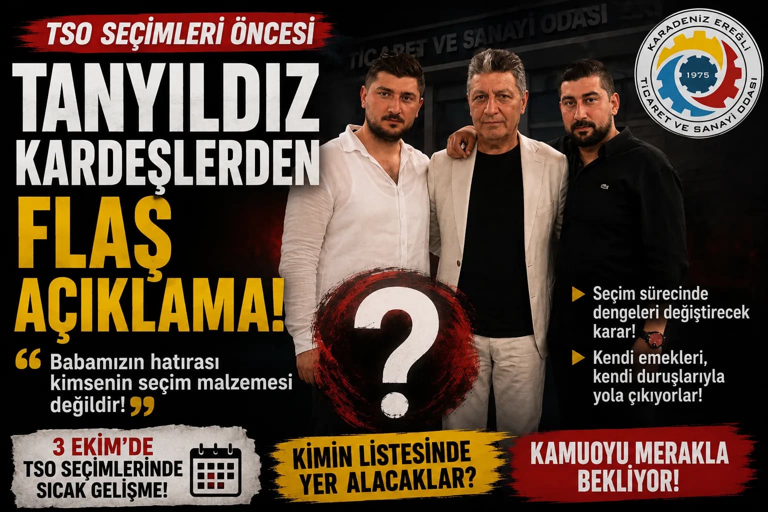 TSO Seçimleri Öncesi Dikkat Çeken Açıklama