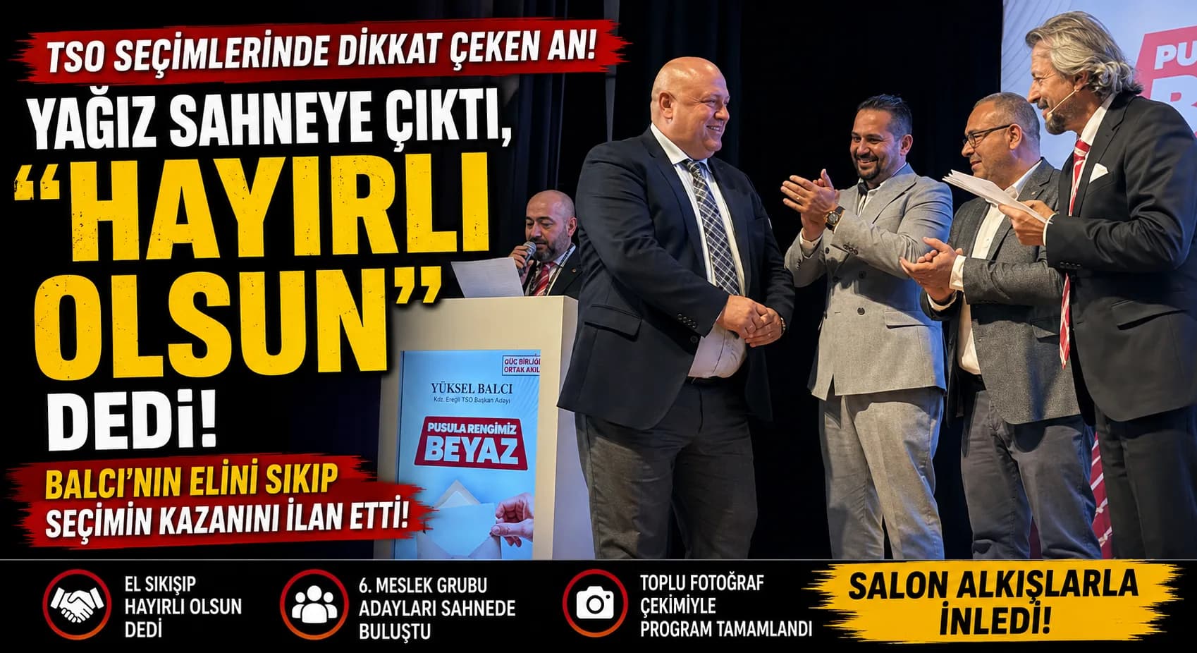 TSO SEÇİMLERİNDE DİKKAT ÇEKEN AN!