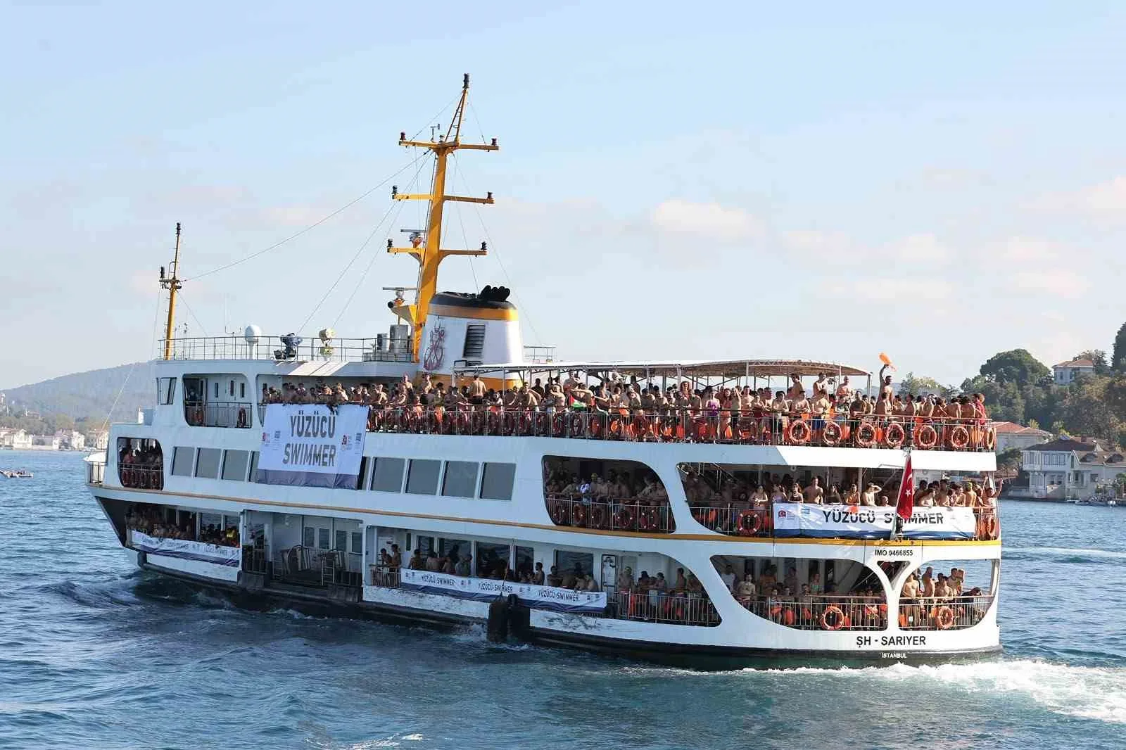 BOĞAZİÇİ KITALARARASI YÜZME YARIŞI GERÇEKLEŞTİRİLDİ