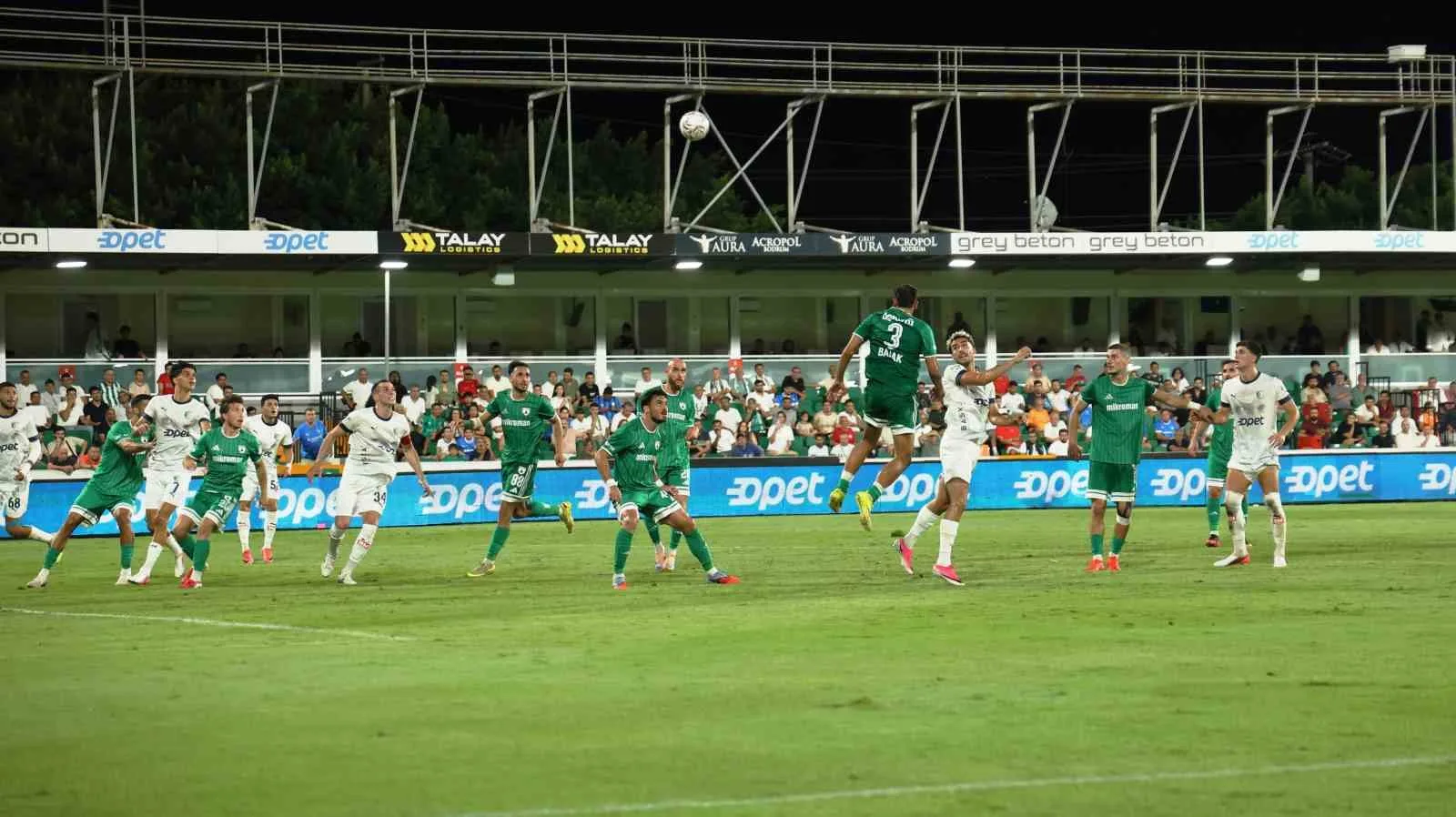 TRENDYOL 1. LİG'İN 3. HAFTASINDA BODRUM FK SAHASINDA MUĞLASPORLA 0-0 BERABERE KALDI