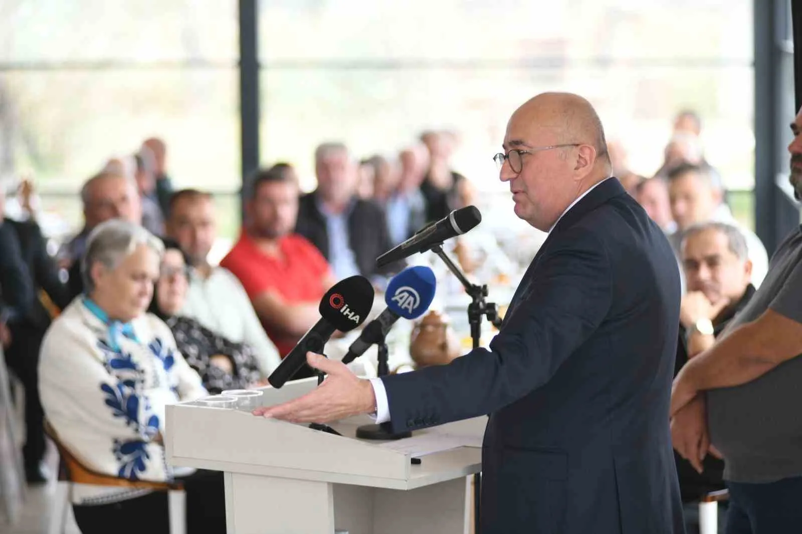 AK PARTİ ÇANAKKALE MİLLETVEKİLİ AYHAN GİDER KONUŞMA YAPTI.