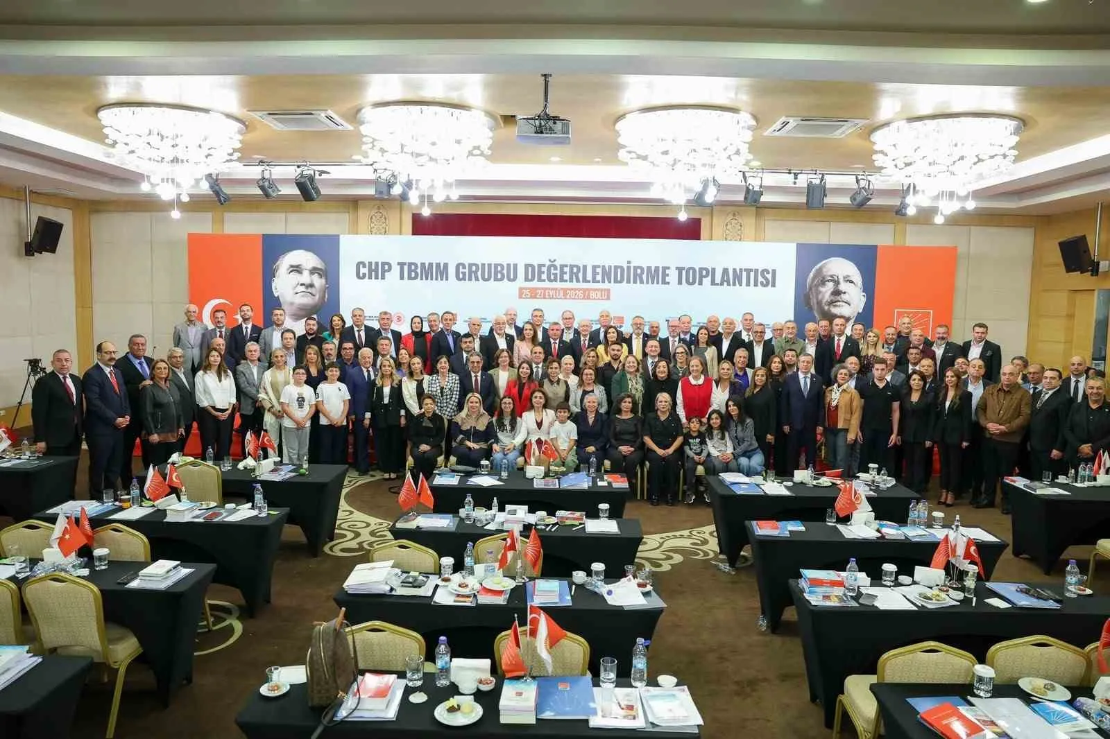 CUMHURİYET HALK PARTİSİ’NİN (CHP) BOLU ABANT’TAKİ YENİ YASAMA YILI İÇİN DÜZENLEDİĞİ MİLLETVEKİLİ KAMPININ 2. GÜNÜ TAMAMLANDI.