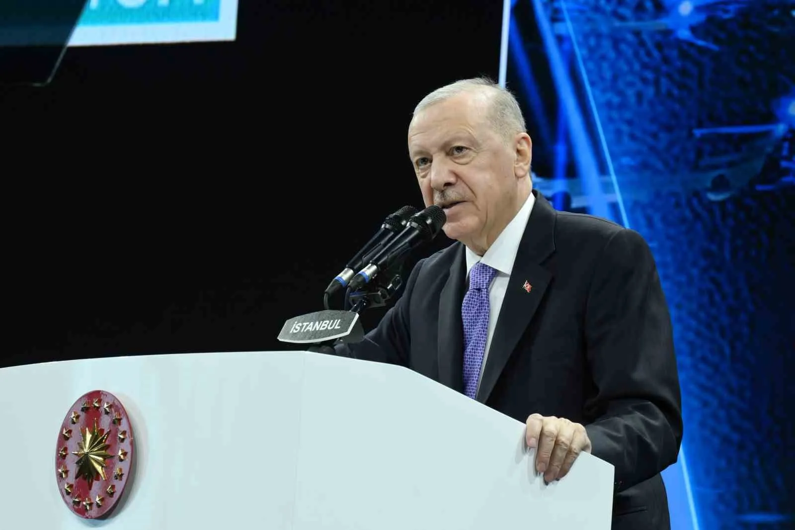 CUMHURBAŞKANI RECEP TAYYİP ERDOĞAN, İSTANBUL HAVALİMANI'NDA 4. PİST VE İLAVE YATIRIMLARIN AÇILIŞ TÖRENİ'NDE KONUŞTU.
