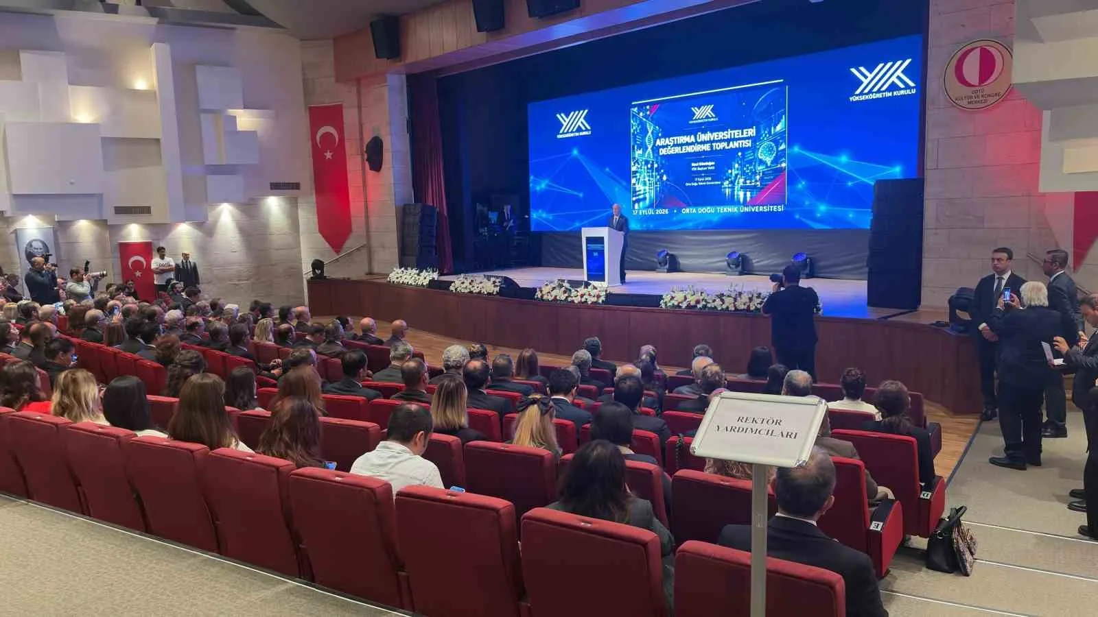 ARAŞTIRMA ÜNİVERSİTELERİ DESTEK PROGRAMI (ADEP) TOPLANTISI, ORTA DOĞU TEKNİK ÜNİVERSİTESİ (ODTÜ) KÜLTÜR VE KONGRE MERKEZİ'NDE GERÇEKLEŞTİRİLDİ.