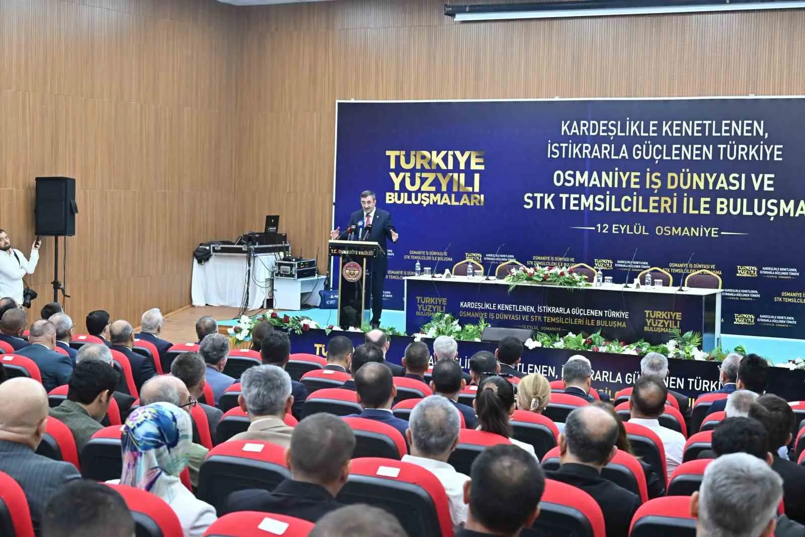CUMHURBAŞKANI YARDIMCISI CEVDET YILMAZ KONUŞMASI