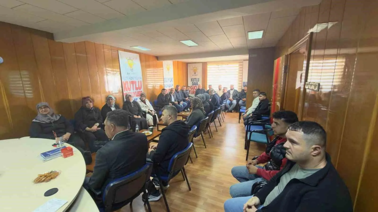 HİSARCIK AK PARTİ’DE İLÇE DANIŞMA TOPLANTISI GERÇEKLEŞTİRİLDİ