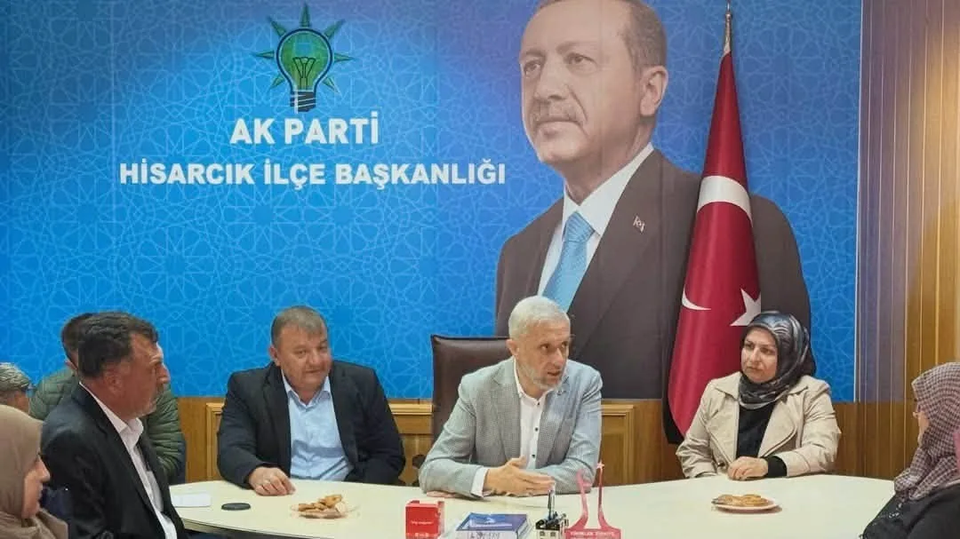HİSARCIK AK PARTİ’DE İLÇE DANIŞMA TOPLANTISI GERÇEKLEŞTİRİLDİ
