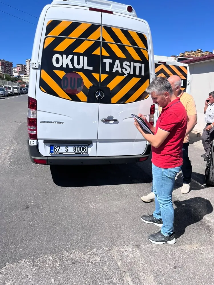 Kdz. Ereğli Belediyesi, Okul Servislerini Denetliyor