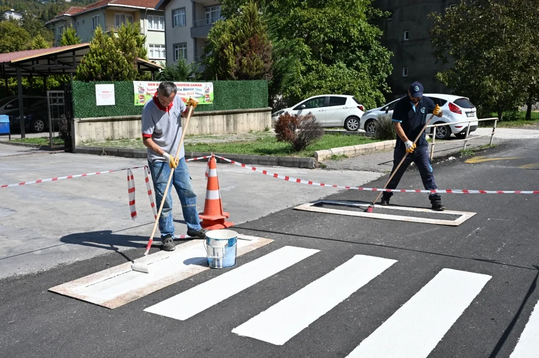 Kdz. Ereğli’de Okul Önlerinde Yaya Güvenliği İçin Çalışma