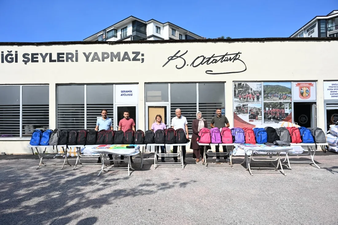 Kdz. Ereğli Belediyesi, Bin Öğrenciye Kırtasiye Desteğinde Bulunuyor