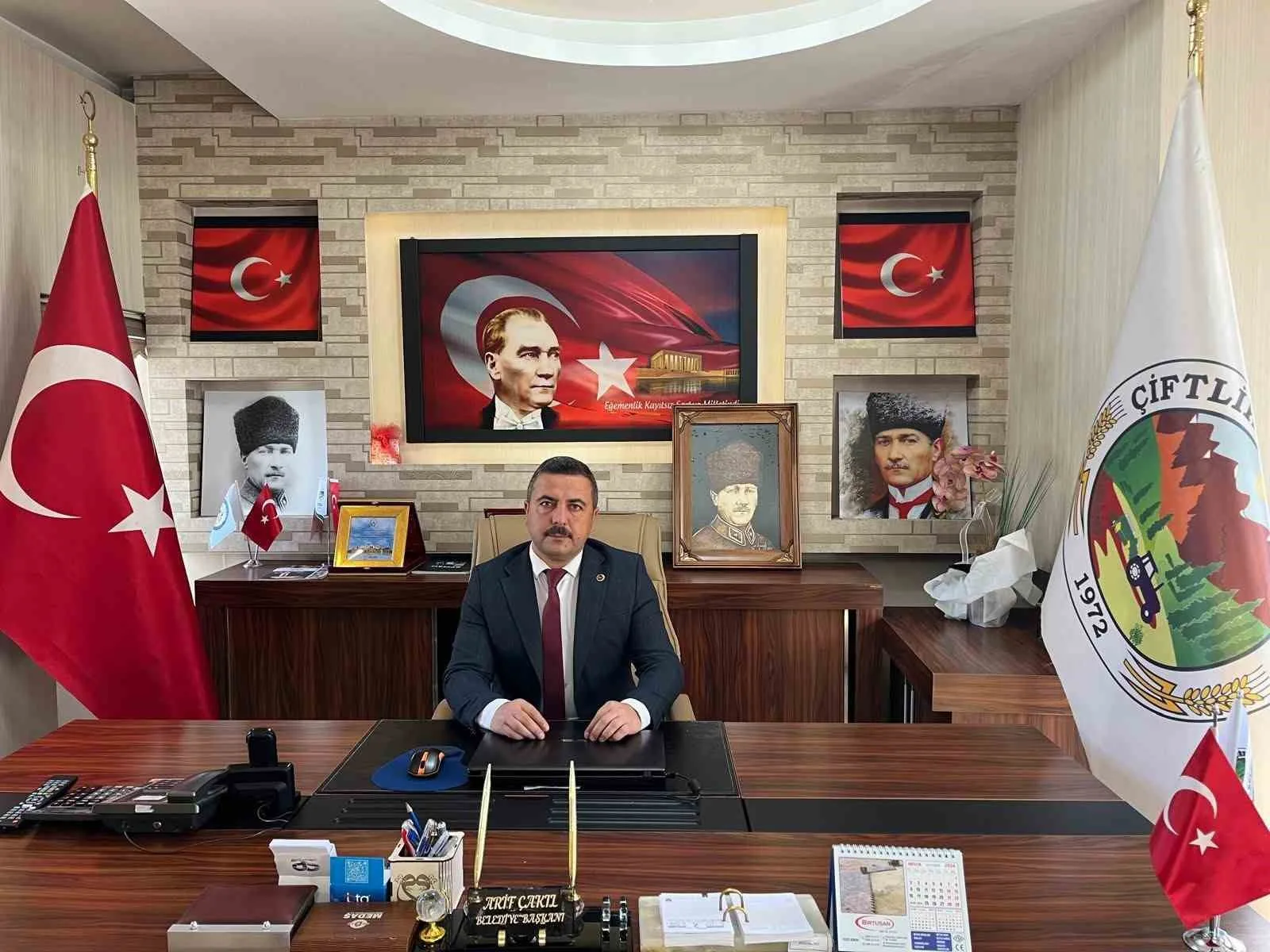 ÇİFTLİK BELEDİYE BAŞKANI ARİF ÇAKIL CHP’DEN İSTİFA ETTİ